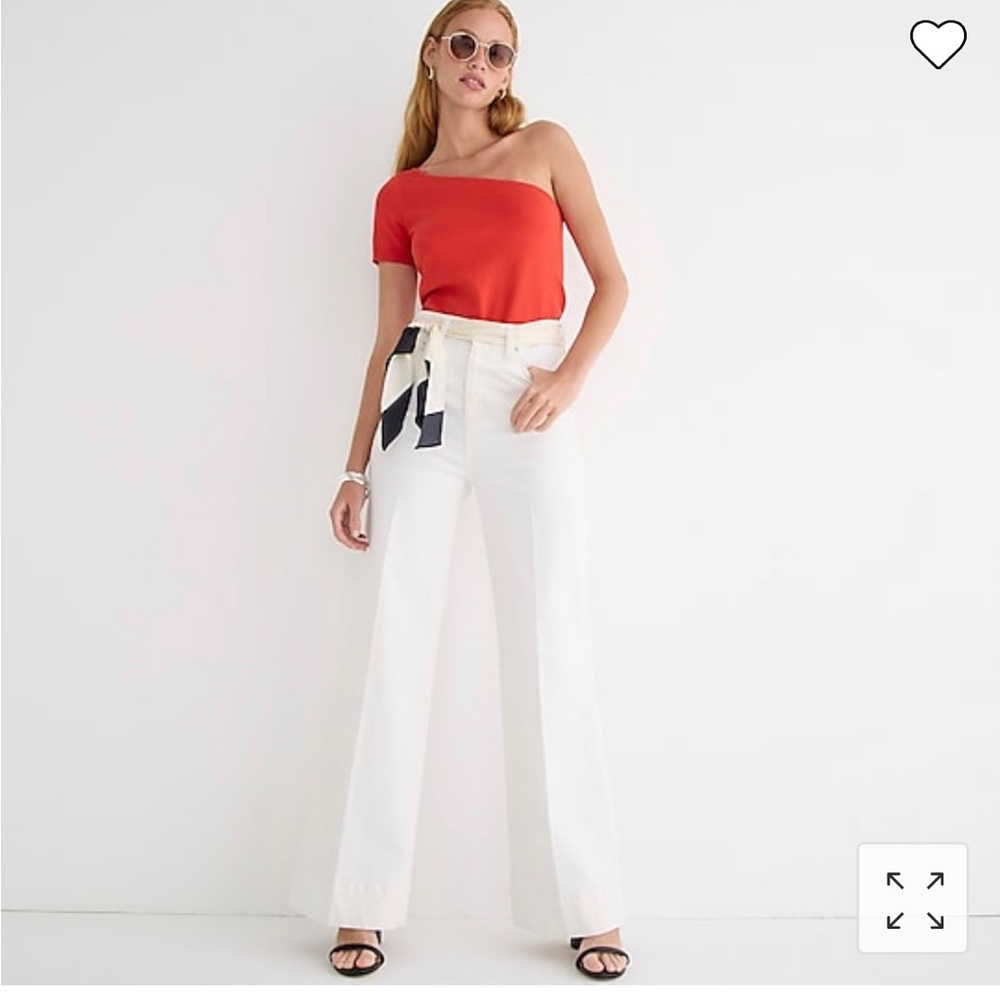 J Crew Wide-Leg Trouser